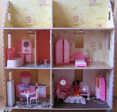 Домик для кукол Барби