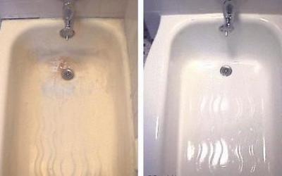 Как восстановить эмаль ванной своими руками